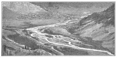 FIG. 34.&mdash;Deposit left by running water.