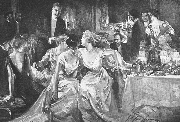 "HIS LIPS FRAMED 'GOOD-BY' AND HERS ANSWERED, BOTH SMILED BRIGHTLY&mdash;AND THAT WAS THE PARTING"