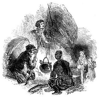 THE GIPSY ENCAMPMENT.