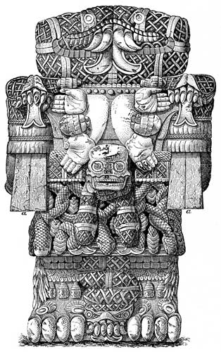 Fig. 55.&mdash;Huitzilopochtli (back).