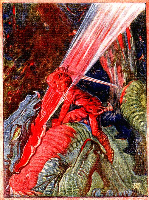 "I will kill thee, for in truth thou art an ugly
monster"