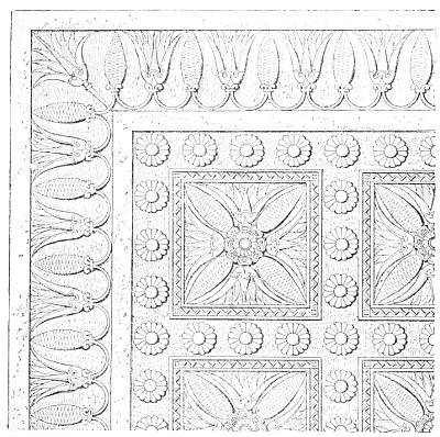 Fig. 131.&mdash;Threshold from Kouyundjik. From Layard.