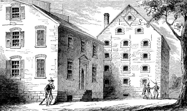 OLD SUGAR-HOUSE IN LIBERTY STREET.&mdash;[From Miss Mary L.
Booth's "History of the City of New York."]