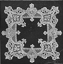 Lenço em rendas―D. Maria Augusta Bordallo Pinheiro Lenço em rendas―D. Maria Augusta Bordallo Pinheiro