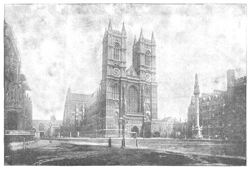 WESTMINSTER ABBEY.&mdash;FRONT.