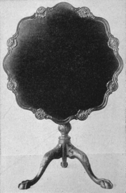 Tripod Table with Top Tilted Back Tripod Table with Top Tilted Back