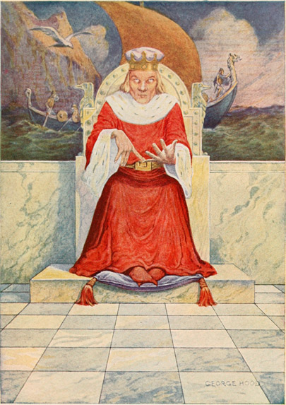 &ldquo;THE KING RECKONED AND ADDED THEM UP, AND COUNTED
WITH HIS FINGERS.&rdquo;
&mdash;Page 207