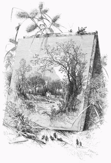 FIG. 82.&mdash;Some Art Connoisseurs. Engraved by Robert
Hoskin.