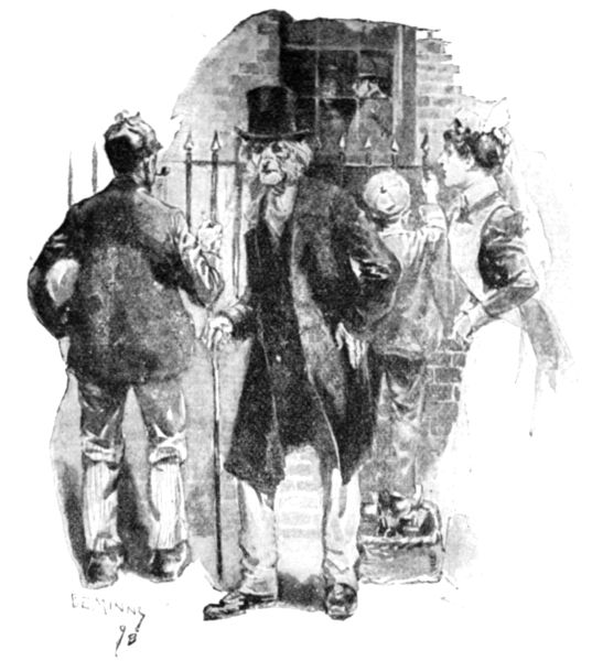 "'HAS THERE BEEN A MURDER? DOES ANYONE KNOW?' SAID THE
OLD GENTLEMAN."
