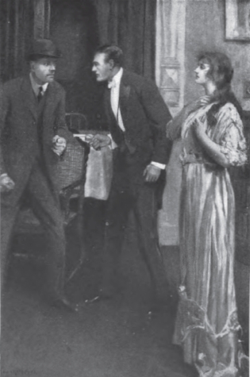 HE FOUND DENBY’S GUN UNDER HIS NOSE.

Frontispiece. See page 266.
