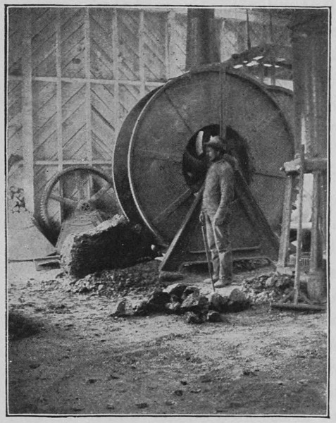 Horry Furnace, showing Carbide just removed.