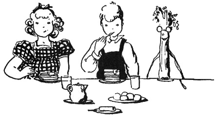 After that came Tommy’s favorite
dish&mdash;pancakes.