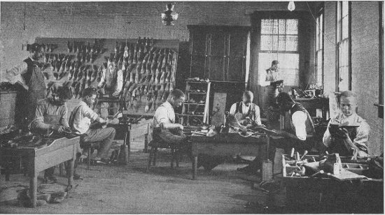 SHOE SHOP&mdash;MAKING AND REPAIRING