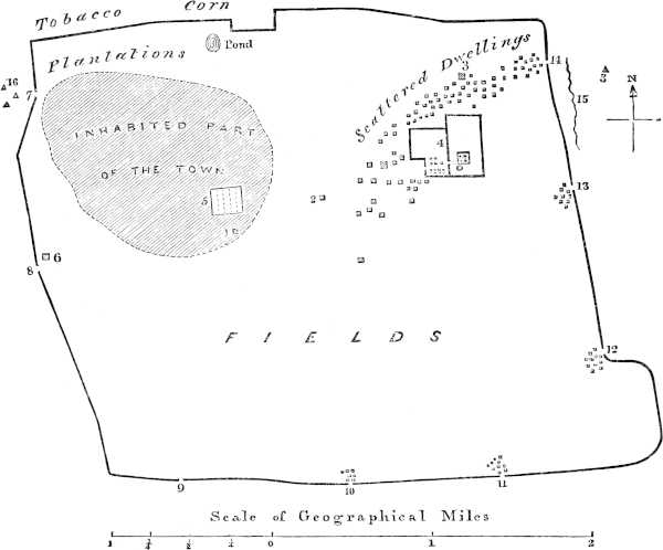 Ground-plan of the Town of Kátsena